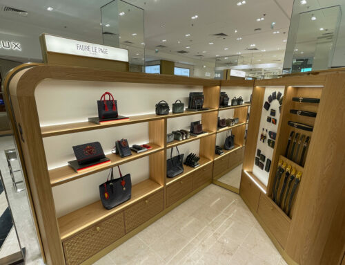 Fauré le Page, corner Galeries Lafayette